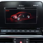 شاشة وسطية للترفيه